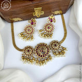 Beautiful AD Premium Quality Necklace JH1951