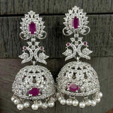 Premium AD Earrings Jhumkas JH3574