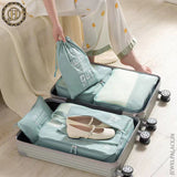 7 in 1 Travel Laundry Cosmetics Luggage Packing Organizers Set JH3670