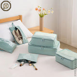 7 in 1 Travel Laundry Cosmetics Luggage Packing Organizers Set JH3670