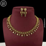 Beautiful Gold Plated AD Stone Premium Quality Necklace JH3786