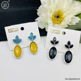 Oxidised Studs Earrings JH3907