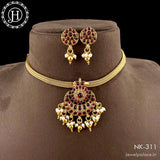 Elegant Matte Finish Antique Necklace JH3960