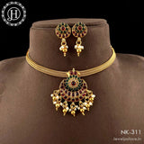 Elegant Matte Finish Antique Necklace JH3960