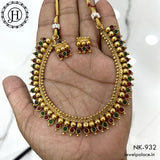 Elegant Matte Finish Antique Necklace JH3963