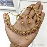 Elegant Gold Plated Antique Necklace JH3995