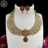 Exclusive Gold Plated Kemp Stone Antique Necklace