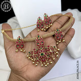 Beautiful Gold Plated Necklace with Earrings JH4521