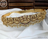 Exclusive Gold Plated Traditional Temple Hip Belt JH4893