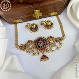 Refined Beautiful Gold Plated Traditional Necklace JH4952