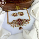 Refined Beautiful Gold Plated Traditional Necklace JH4952