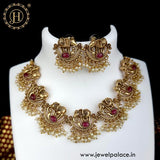 Refined Beautiful Gold Plated Traditional Necklace JH4954