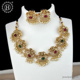 Refined Beautiful Gold Plated Traditional Necklace JH4954