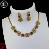 Beautiful AD Premium Quality Necklace JH4