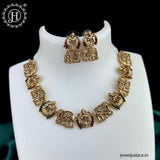 Exclusive Gold Finish Kemps Stone Pearls Necklace JH5442