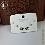 Imported Trendy Studs And Drop Earrings Set Of 3 Pairs JH5452