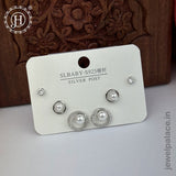 Imported Trendy Studs And Drop Earrings Set Of 3 Pairs JH5452