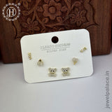 Imported Trendy Studs And Drop Earrings Set Of 3 Pairs JH5452