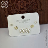 Imported Trendy Studs And Drop Earrings Set Of 3 Pairs JH5452