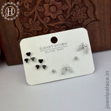 Imported Trendy Studs And Drop Earrings Set Of 3 Pairs JH5452