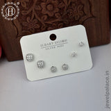 Imported Trendy Studs And Drop Earrings Set Of 3 Pairs JH5452