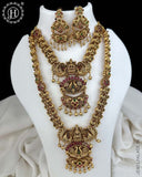 Exclusive Gold Plated Kemps Stone Combo Jewellery Set JH5601