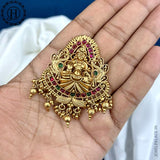 Traditional Gold Plated Temple Jadai Billai JH5806