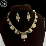 Beautiful High Quality Gold Plated Brass Temple Necklace JH5896