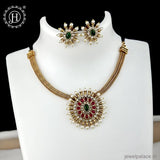 Beautiful Gold Finish Kemp Stone Chic Set JH5908