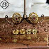 Beautiful Gold Plated AD Stone Changeable Stud Earrings JH5915