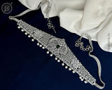 Beautiful Silver Plated AD Stone Premium Quality Hip Chain JH5977