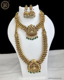 Grand Beautiful Gold Finish Combo Necklace Set JH6013