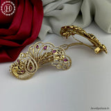 Beautiful Gold Plated Premium Quality Antique Hair Clip JH6078