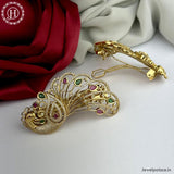 Beautiful Gold Plated Premium Quality Antique Hair Clip JH6078