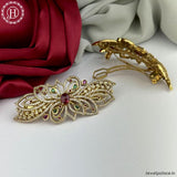 Beautiful Gold Plated Premium Quality Antique Hair Clip JH6079