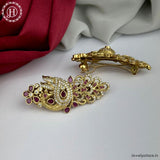 Beautiful Gold Plated Premium Quality Antique Hair Clip JH6081