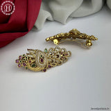 Beautiful Gold Plated Premium Quality Antique Hair Clip JH6081