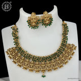 Elegant Antique Gold Finish Necklace Set JH6234