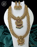 Trendy Antique Gold Kemp Stone Combo Jewelry Set JH6317