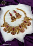 Elegant Gold Plated Designer Necklace With Earrings JH1674