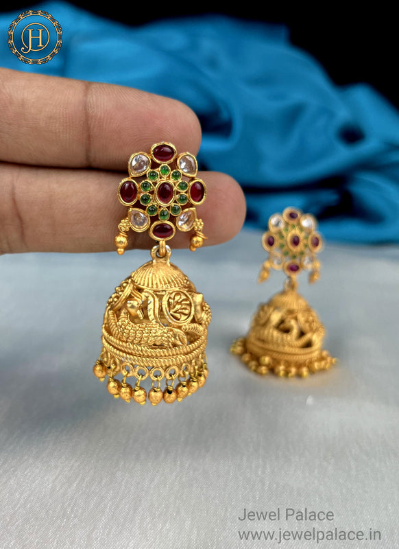 Jhumka design I best jhumka women | Gold earrings designs, Gold jhumka  earrings, Gold jewelry earrings