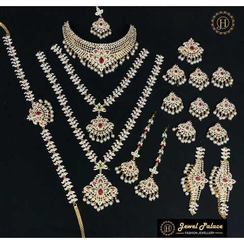 Cz bridal sets with on sale price