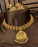 Beautiful Gold Plated Antique Necklace JH2966