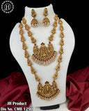 Gold Plated Antique Combo Necklace Set JH3073