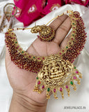 Temple Design Antique Gold Plated Premium Necklace JH3192
