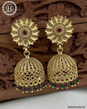 Latest Gold Plated Antique Earrings  JH3385