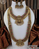 Elegant Gold Plated Combo Haram And Necklace JH3509