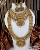 Elegant Gold Plated Combo Haram And Necklace JH3516