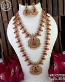 Elegant Gold Plated Combo Haram And Necklace JH3537