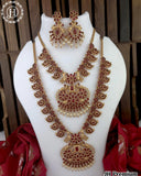 Elegant Gold Plated Combo Haram And Necklace JH3538